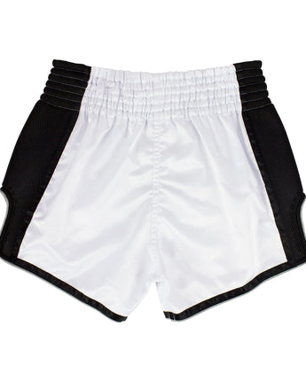 Fairtex White Slim Cut Muay Thai Boxing Short - Fairtex Store