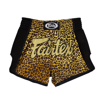 Fairtex Leopard Slim Cut Muay Thai Boxing Short - Fairtex Store