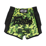 Fairtex Green Camo Slim Cut Muay Thai Boxing Short - Fairtex Store