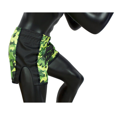 Fairtex Green Camo Slim Cut Muay Thai Boxing Short - Fairtex Store