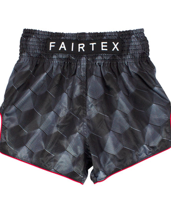 Fairtex Stealth Black Slim Cut Muay Thai Boxing Short - Fairtex Store