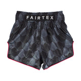 Fairtex Stealth Black Slim Cut Muay Thai Boxing Short - Fairtex Store