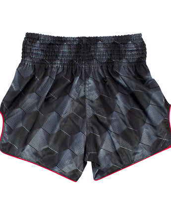 Fairtex Stealth Black Slim Cut Muay Thai Boxing Short - Fairtex Store