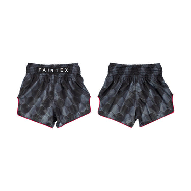 Fairtex Stealth Black Slim Cut Muay Thai Boxing Short - Fairtex Store
