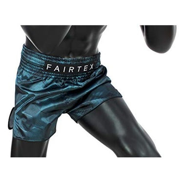 Fairtex Stealth Grayish Green Slim Cut Muay Thai Boxing Short - Fairtex Store