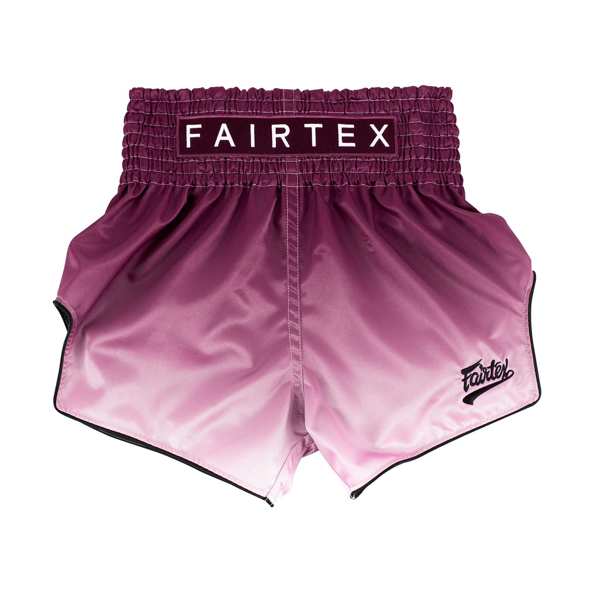 Fairtex Maroon Fade Slim Cut Muay Thai Boxing Short - Fairtex Store