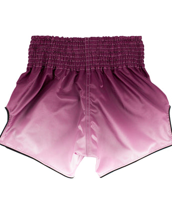 Fairtex Maroon Fade Slim Cut Muay Thai Boxing Short - Fairtex Store