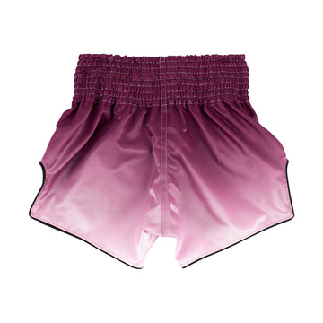 Fairtex Maroon Fade Slim Cut Muay Thai Boxing Short - Fairtex Store