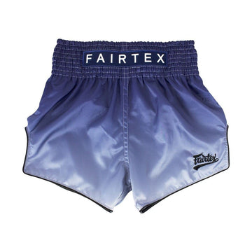 Fairtex Blue Fade Slim Cut Muay Thai Boxing Short - Fairtex Store