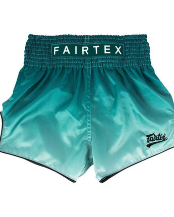 Fairtex Green Fade Slim Cut Muay Thai Boxing Short - Fairtex Store