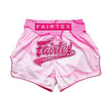 Fairtex Pink Alma Slim Cut Muay Thai Boxing Short - Fairtex Store