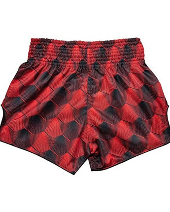 Fairtex BS1919 Stealth Red Slim Cut Muay Thai Boxing Short - Fairtex Store