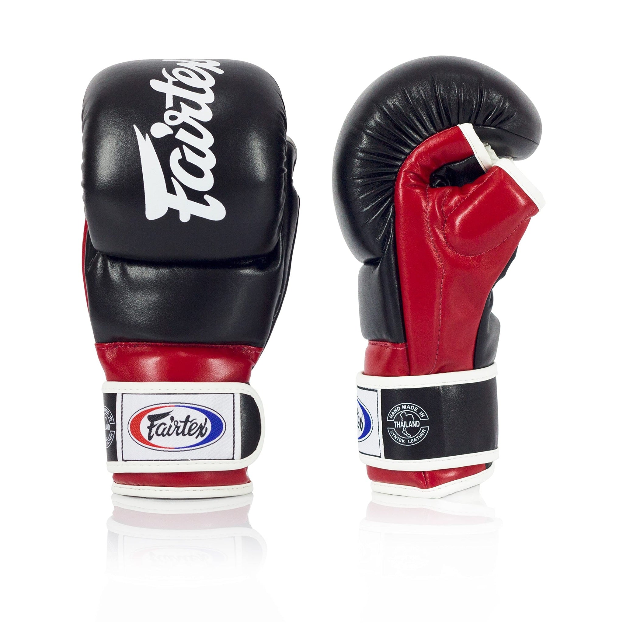 fairtex fight gear Fairtex FGV18 Super Sparring Grappling MMA Gloves, X-Large / Red