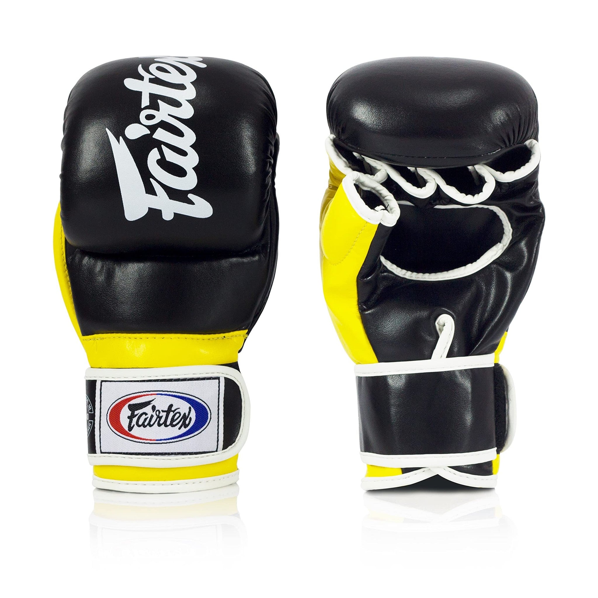 fairtex mma handschuhe Fairtex FGV18 Super Sparring Grappling MMA Gloves, Medium / Yellow