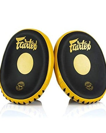 Fairtex FMV15 Cuved Muay Thai Boxing Focus Punch Mitts (Pair) - Fairtex Store