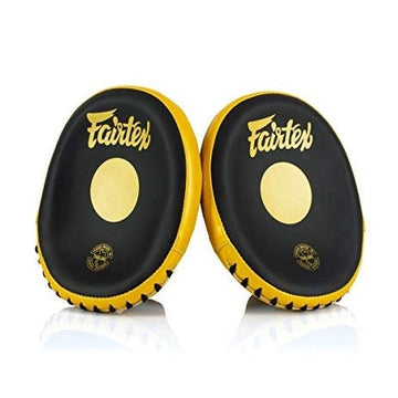 Fairtex FMV15 Cuved Muay Thai Boxing Focus Punch Mitts (Pair) - Fairtex Store