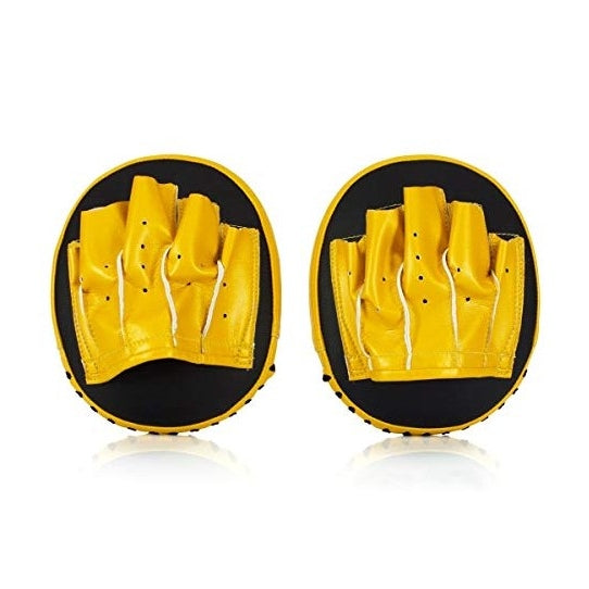 Fairtex FMV15 Cuved Muay Thai Boxing Focus Punch Mitts (Pair) - Fairtex Store