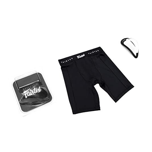 Fairtex GC3 Compression Shorts with Athletic Groin Cup - Fairtex Store