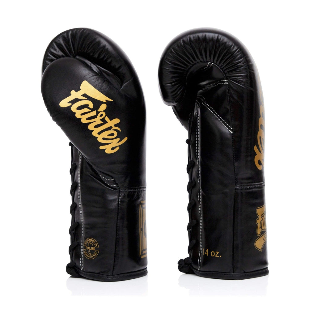 Fairtex BGLG1 Black Kick Boxing Glove - Fairtex Store
