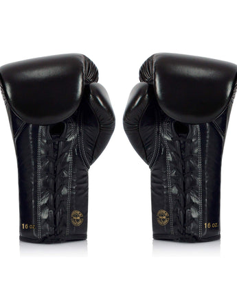 Fairtex BGLG1 Black Kick Boxing Glove - Fairtex Store