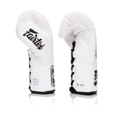 Fairtex BGLG1 White Kickboxing Glove - Fairtex Store