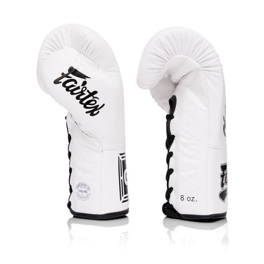 Fairtex BGLG1 White Kickboxing Glove - Fairtex Store