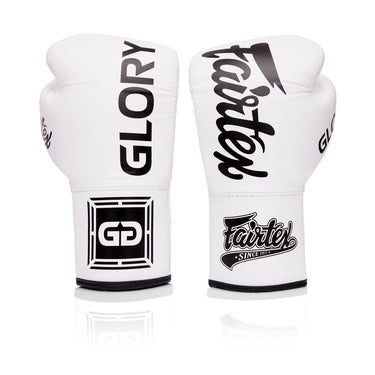 Fairtex BGLG1 White Kickboxing Glove - Fairtex Store