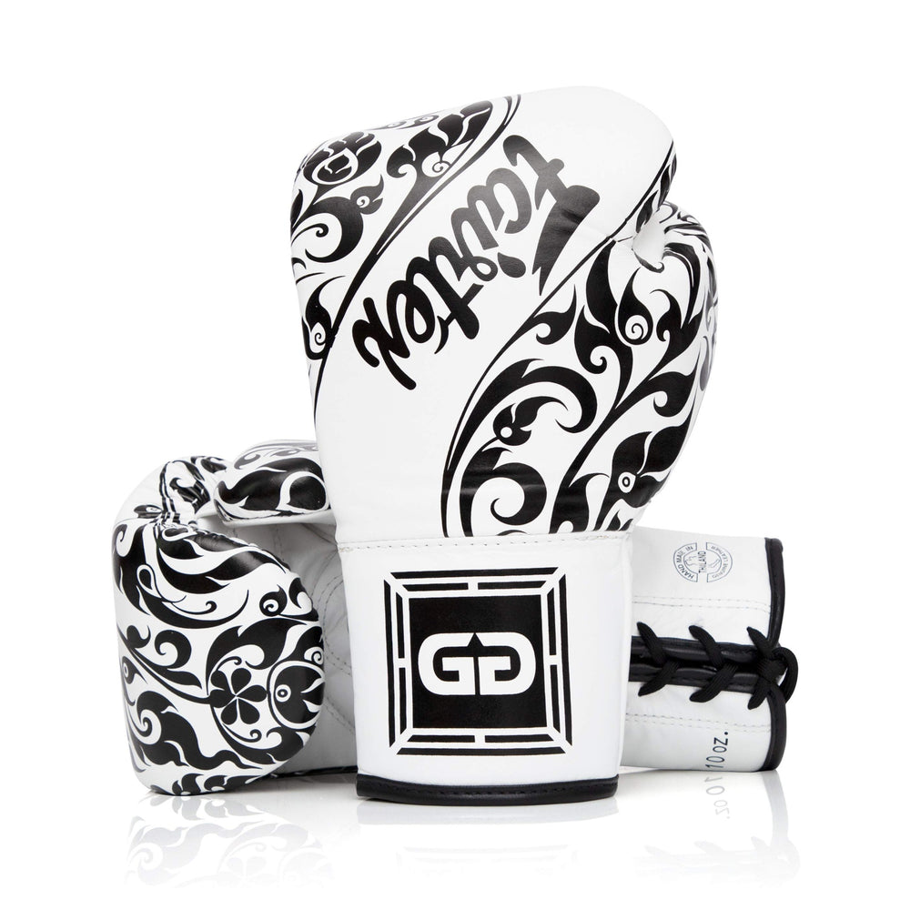 Fairtex  BGLG2 White Kick Boxing Glove - Fairtex Store