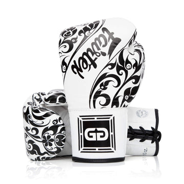 Fairtex  BGLG2 White Kick Boxing Glove - Fairtex Store