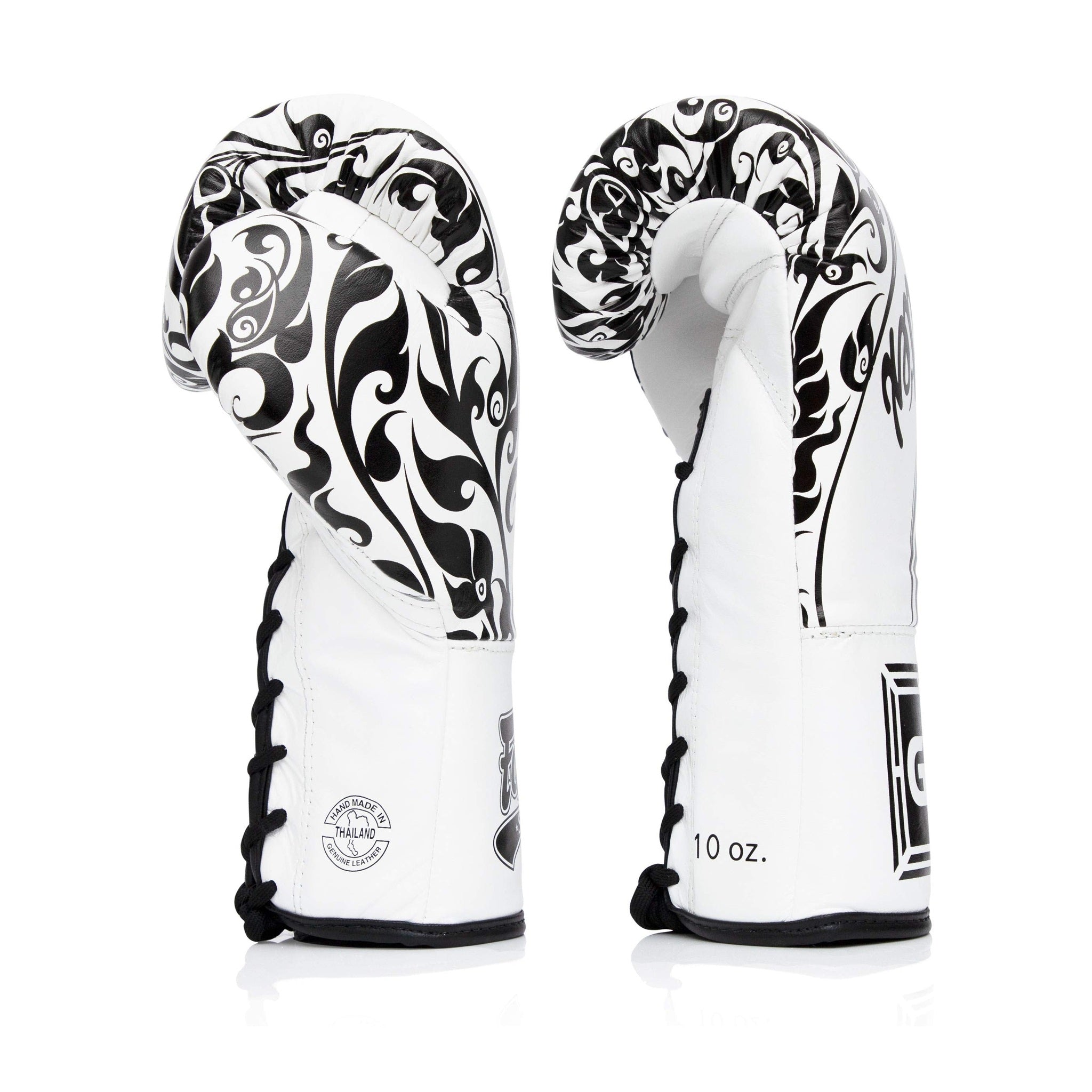Fairtex  BGLG2 White Kick Boxing Glove - Fairtex Store