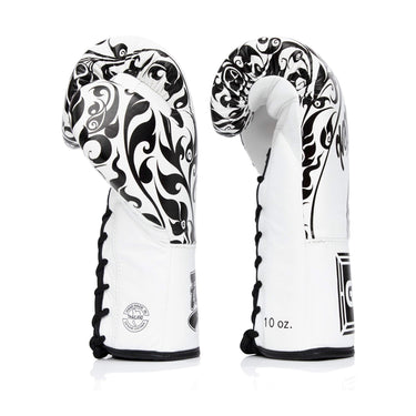 Fairtex  BGLG2 White Kick Boxing Glove - Fairtex Store