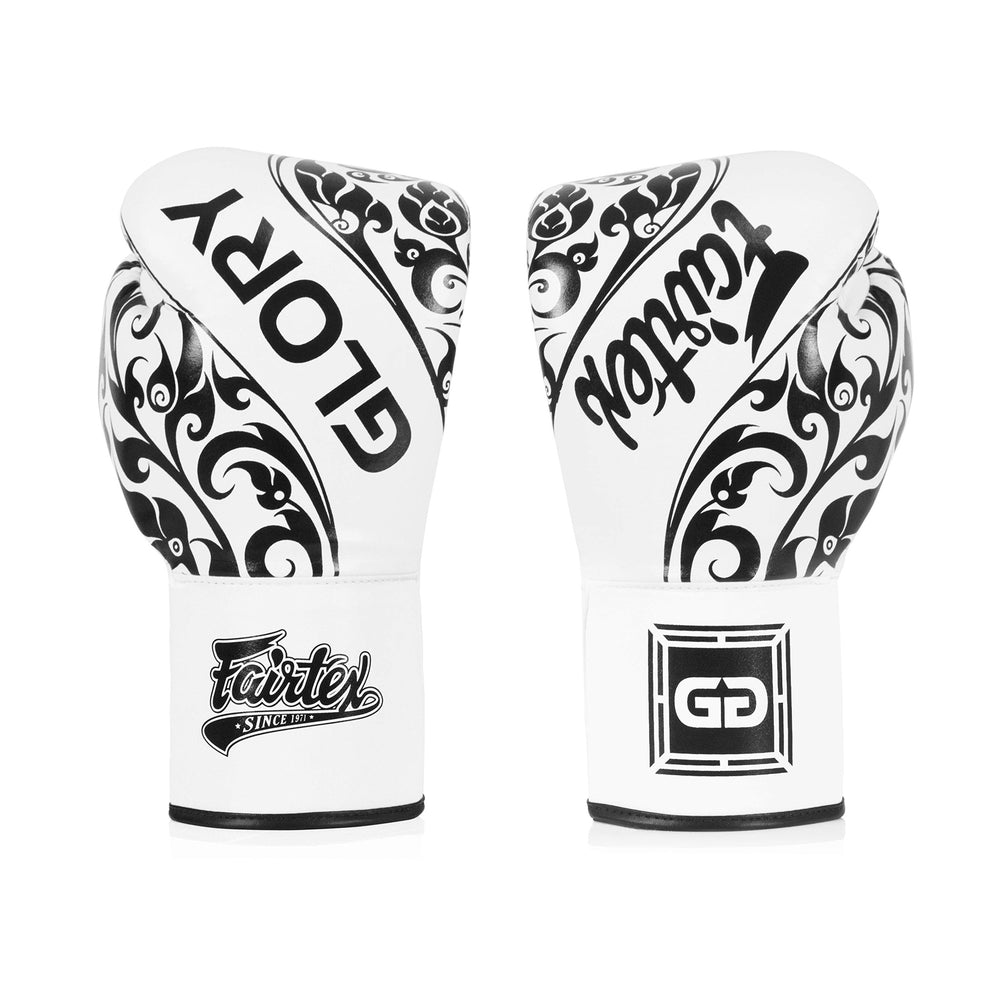 Fairtex  BGLG2 White Kick Boxing Glove - Fairtex Store