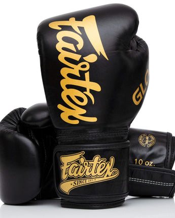 Fairtex BGVG1 Black Kickboxing Glove - Fairtex Store