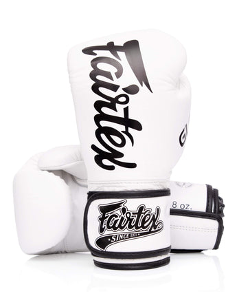 Fairtex BGVG1 White Kick Boxing Glove - Fairtex Store