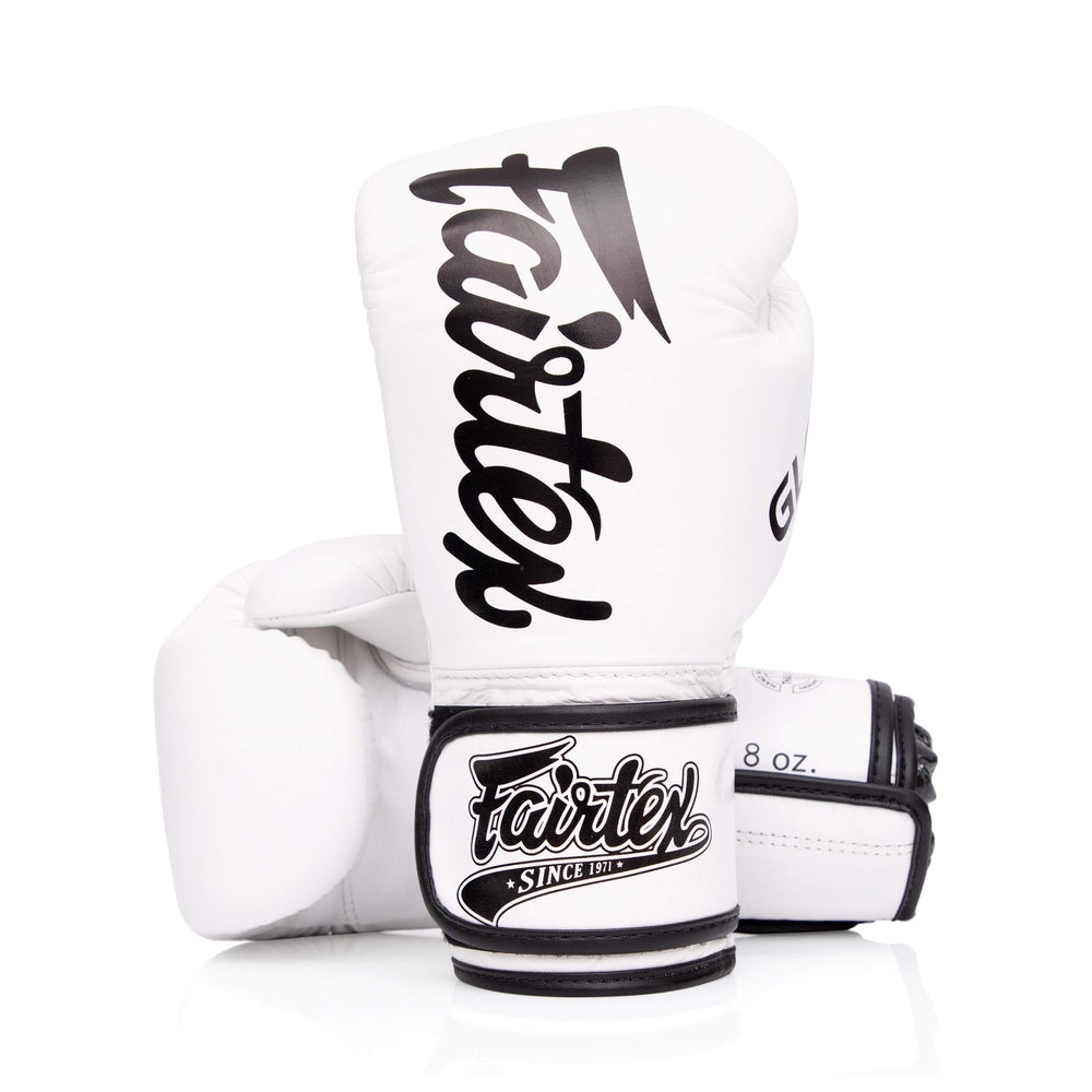 Fairtex BGVG1 White Kick Boxing Glove - Fairtex Store