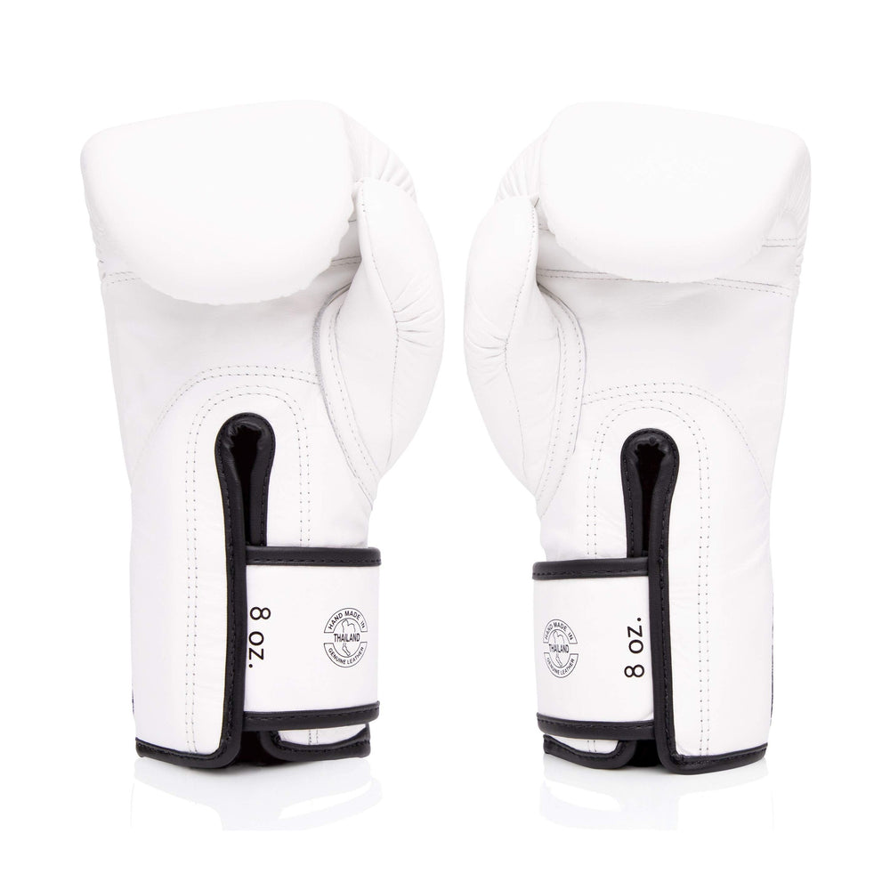 Fairtex BGVG1 White Kick Boxing Glove - Fairtex Store