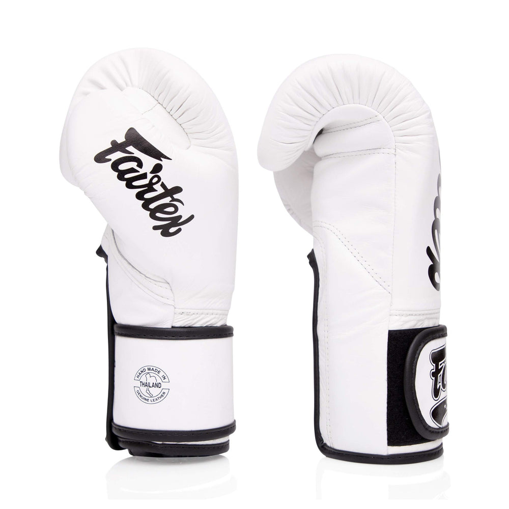 Fairtex BGVG1 White Kick Boxing Glove - Fairtex Store