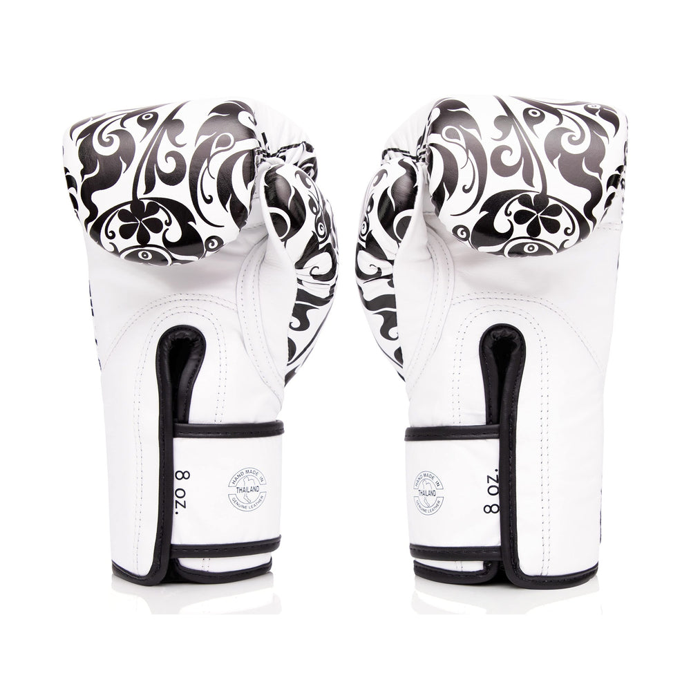 Fairtex BGVG2 White Kick Boxing Glove - Fairtex Store