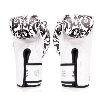 Fairtex BGVG2 White Kick Boxing Glove - Fairtex Store