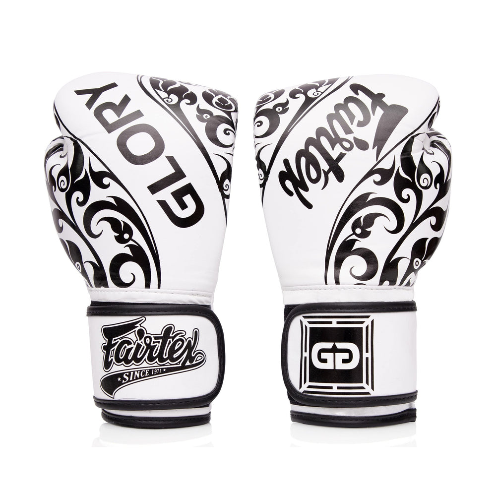 Fairtex BGVG2 White Kick Boxing Glove - Fairtex Store