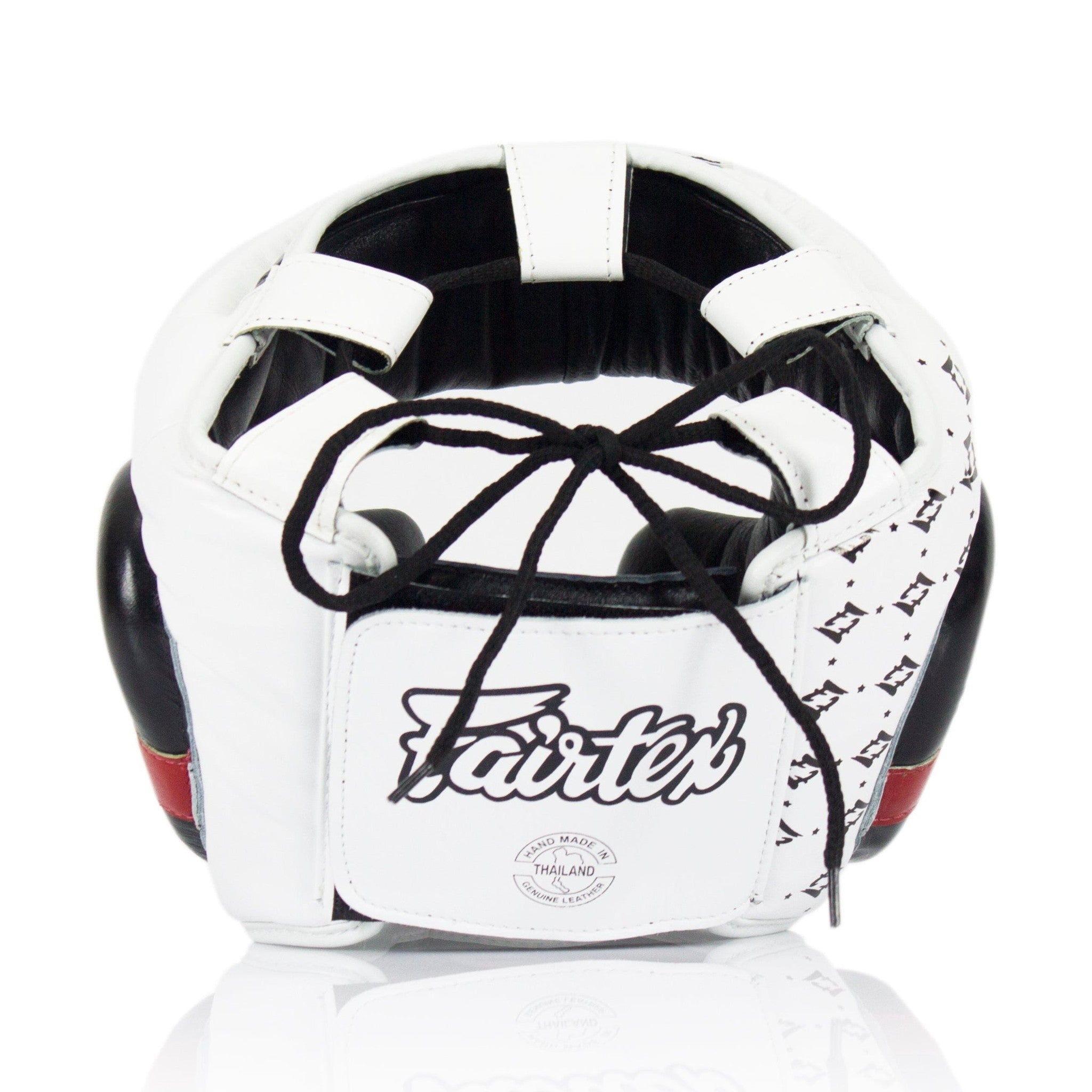 Fairtex HG10 Headgear Head Guard Super Sparring - Black & White - Fairtex Store