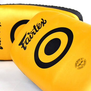 Fairtex KPLC6 Muay Thai Curved Small Pad - Black, Gold, Black/Red - Fairtex Store