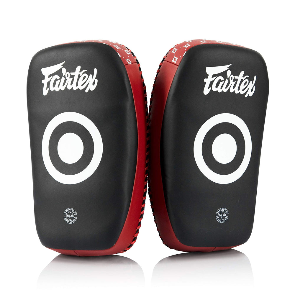 Fairtex KPLC6 Muay Thai Curved Small Pad - Black, Gold, Black/Red - Fairtex Store