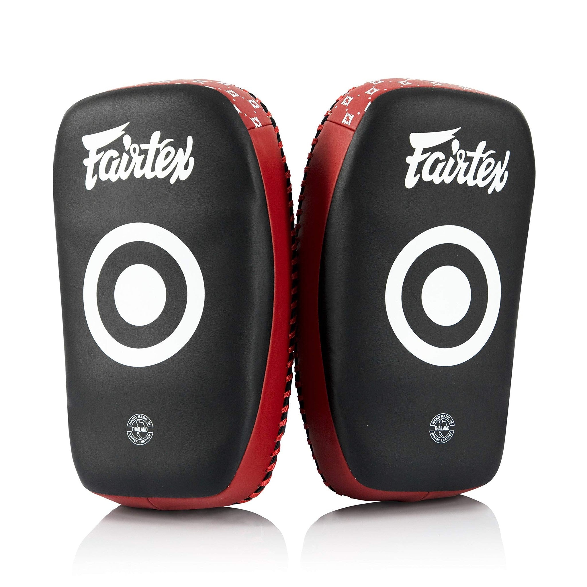 Fairtex KPLC6 Muay Thai Curved Small Pad - Black, Gold, Black/Red - Fairtex Store