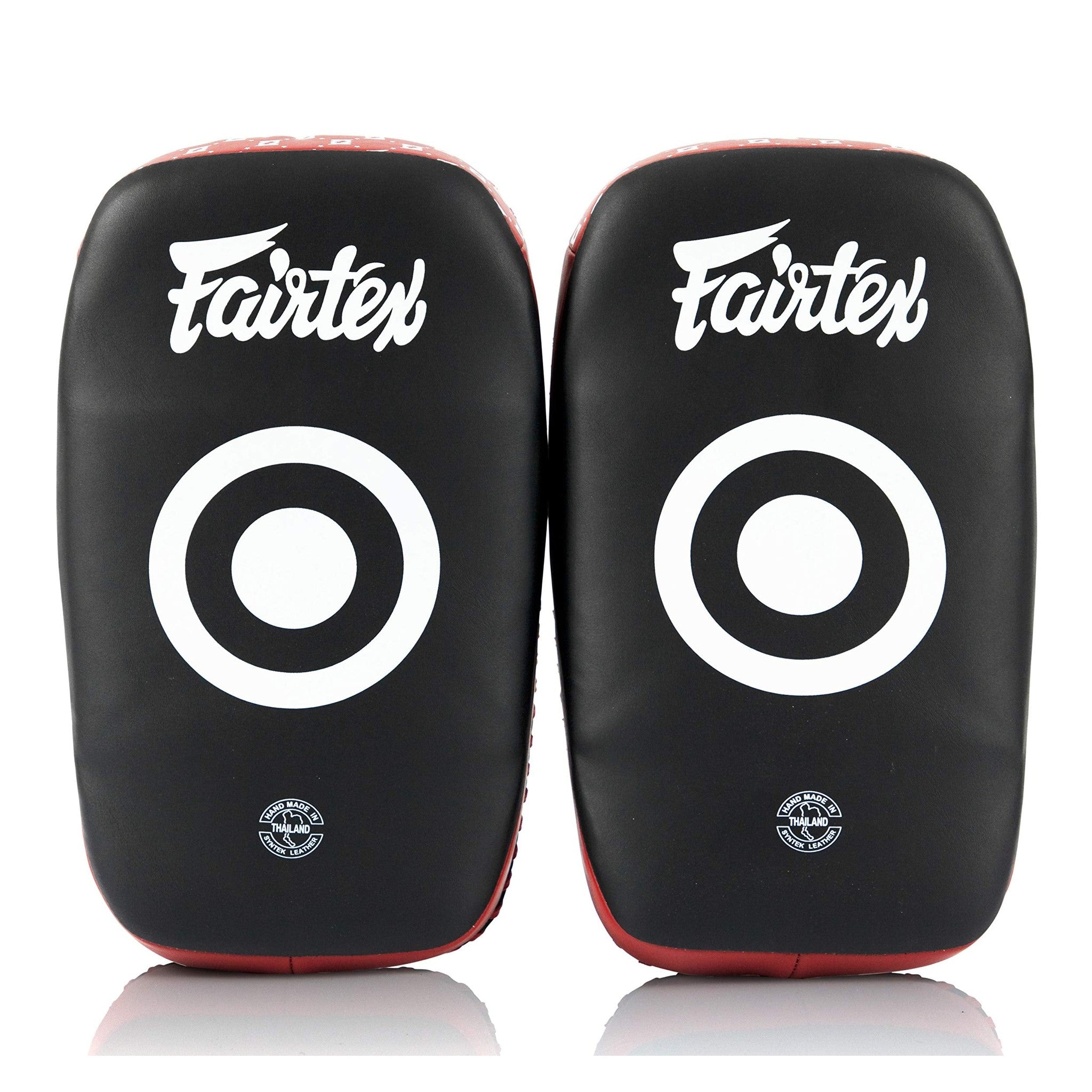 Fairtex KPLC6 Muay Thai Curved Small Pad - Black, Gold, Black/Red - Fairtex Store