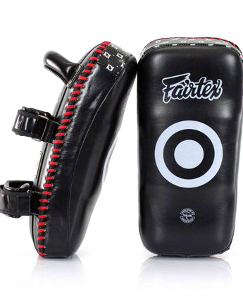 Fairtex KPLS2 Superior Kickboxing Curved Kick Pads - Cowhide Leather - Fairtex Store
