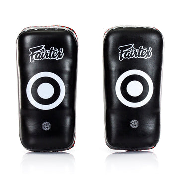 Fairtex KPLS2 Superior Kickboxing Curved Kick Pads - Cowhide Leather - Fairtex Store