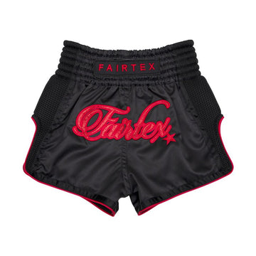 Fairtex Boxing Shorts for Kids - BSK2104 "Midnight Red" - Fairtex Store