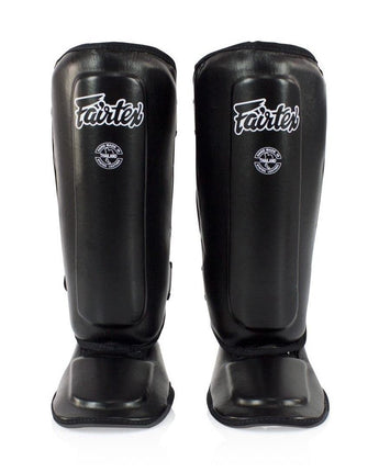 Fairtex SPK9 Youth Muay Thai Kickboxing Shin Guards for Kids - Black, Blue,Red - Fairtex Store