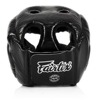 Fairtex HG13 Full Head Black Headgear - Black - Fairtex Store